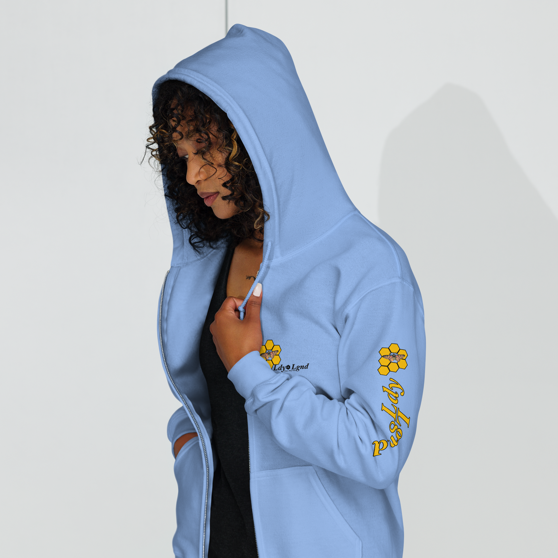 LDY.LGND heavy blend zip hoodie Lyvnlgndclo