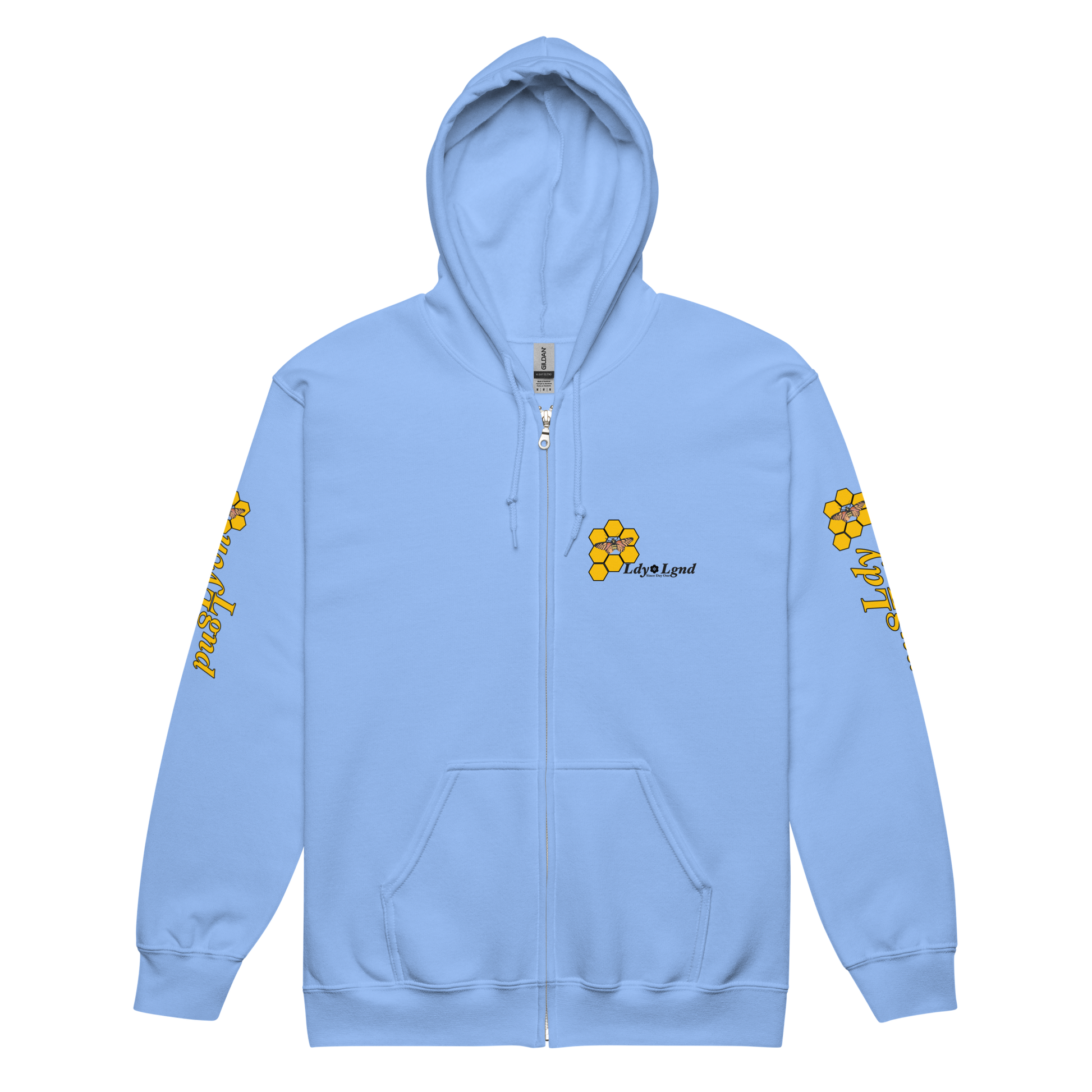 LDY.LGND heavy blend zip hoodie Lyvnlgndclo