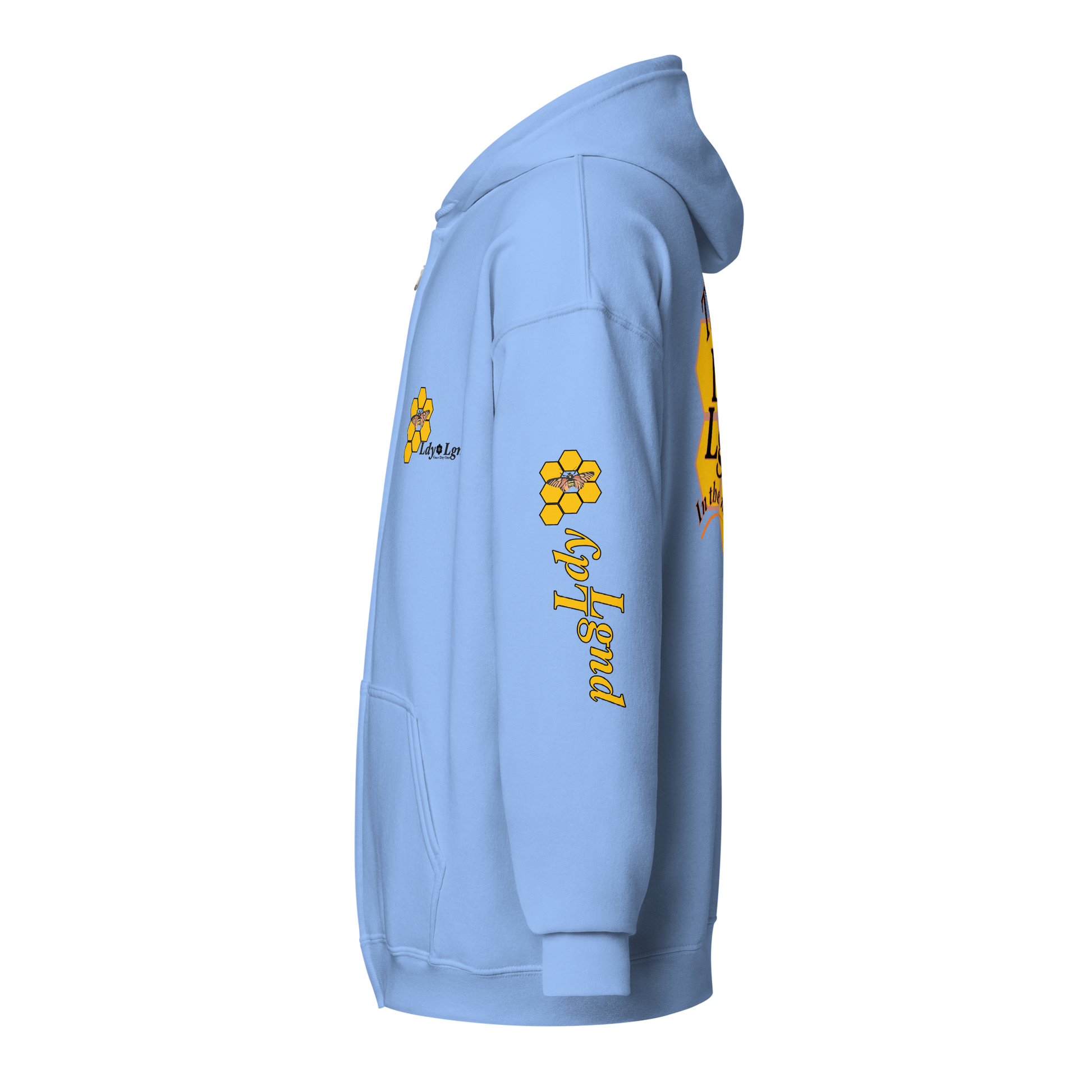 LDY.LGND heavy blend zip hoodie Lyvnlgndclo