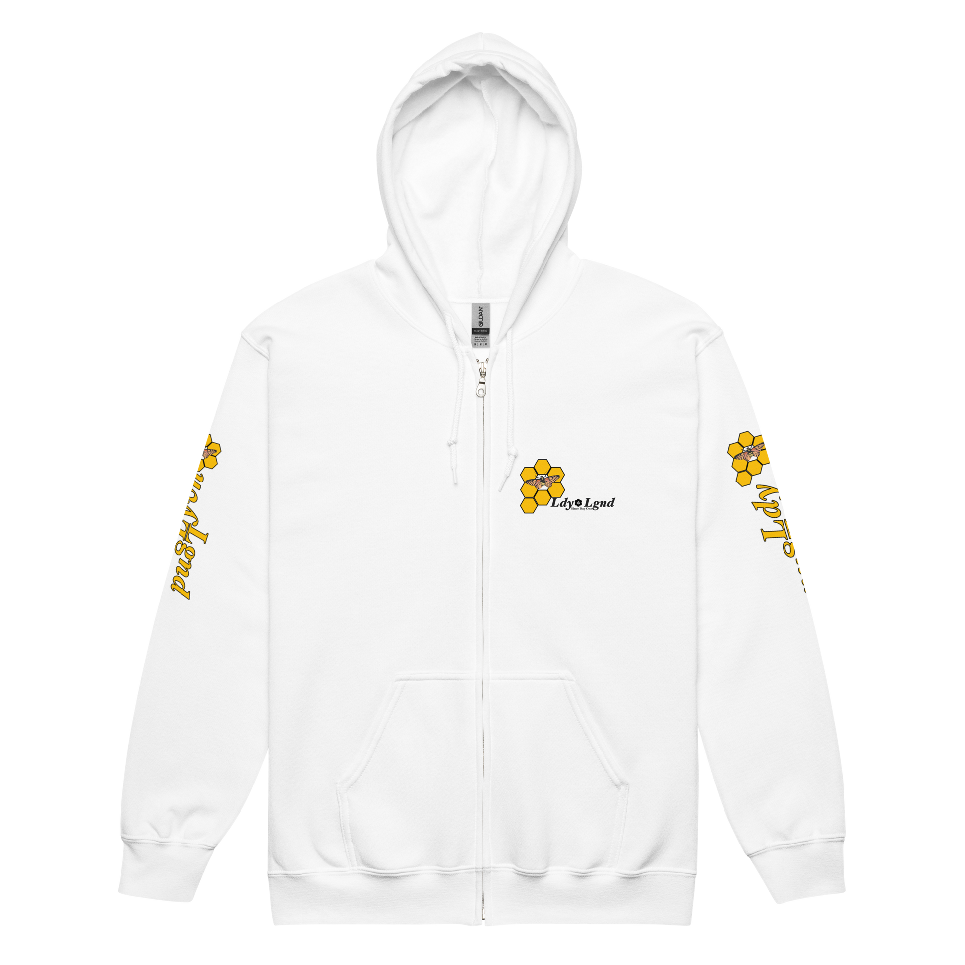 LDY.LGND heavy blend zip hoodie Lyvnlgndclo