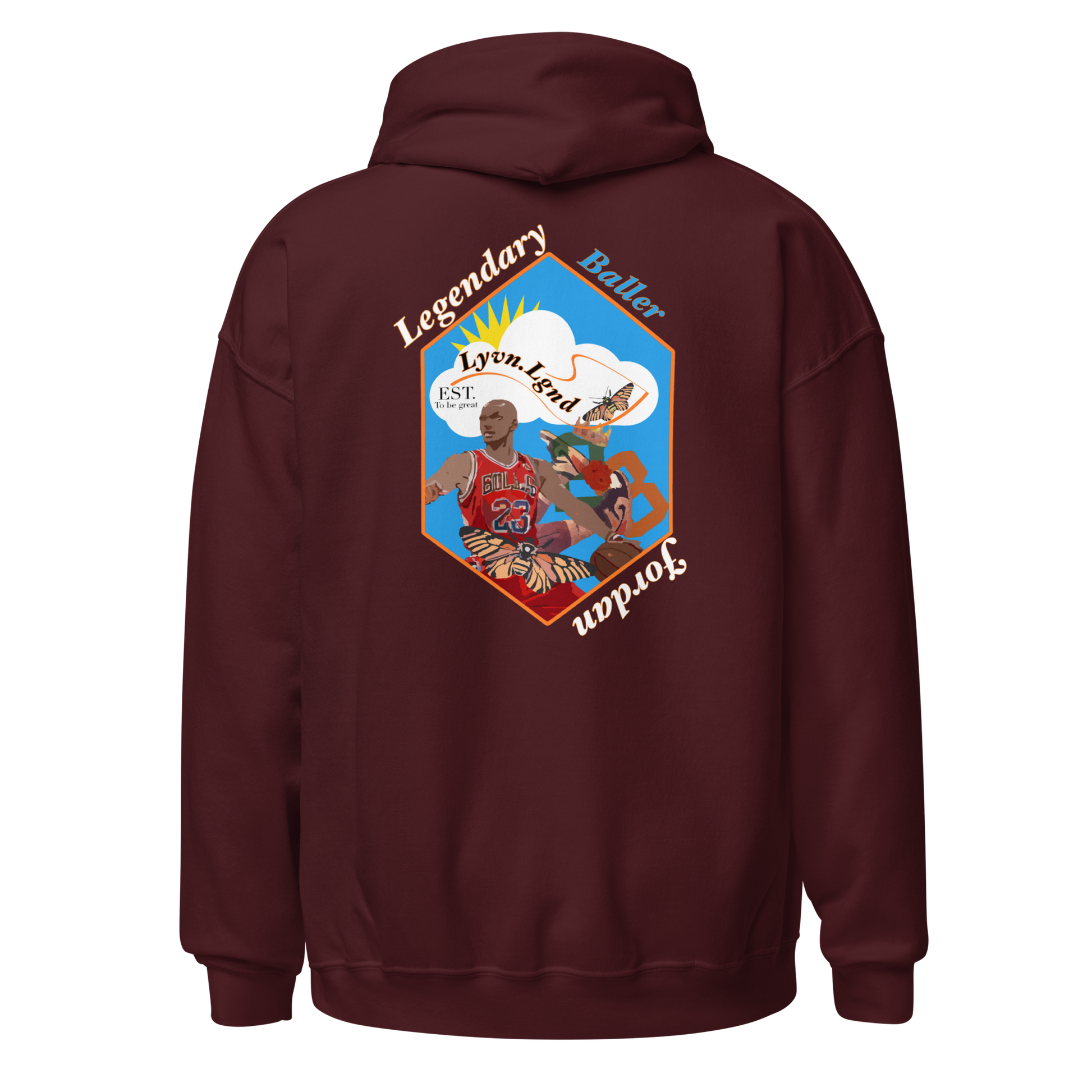 LYVN.LGND Jordan Unisex Hoodie My Store