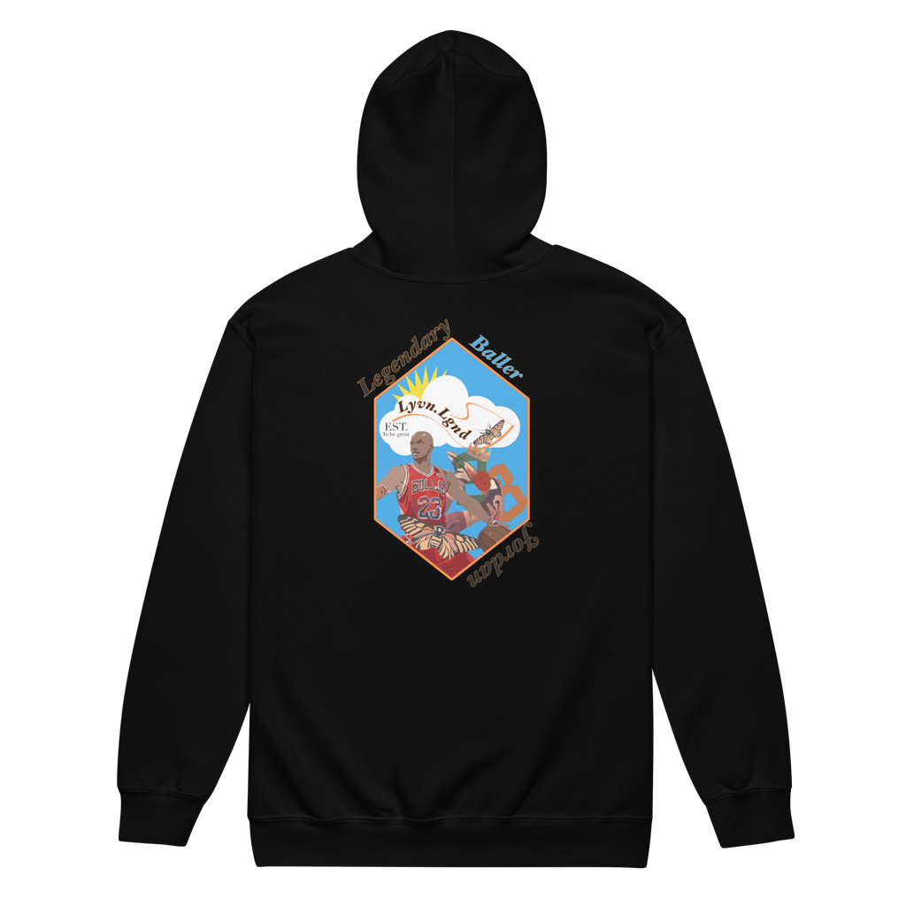 LYVN.LGND Jordan Unisex heavy zip hoodie My Store