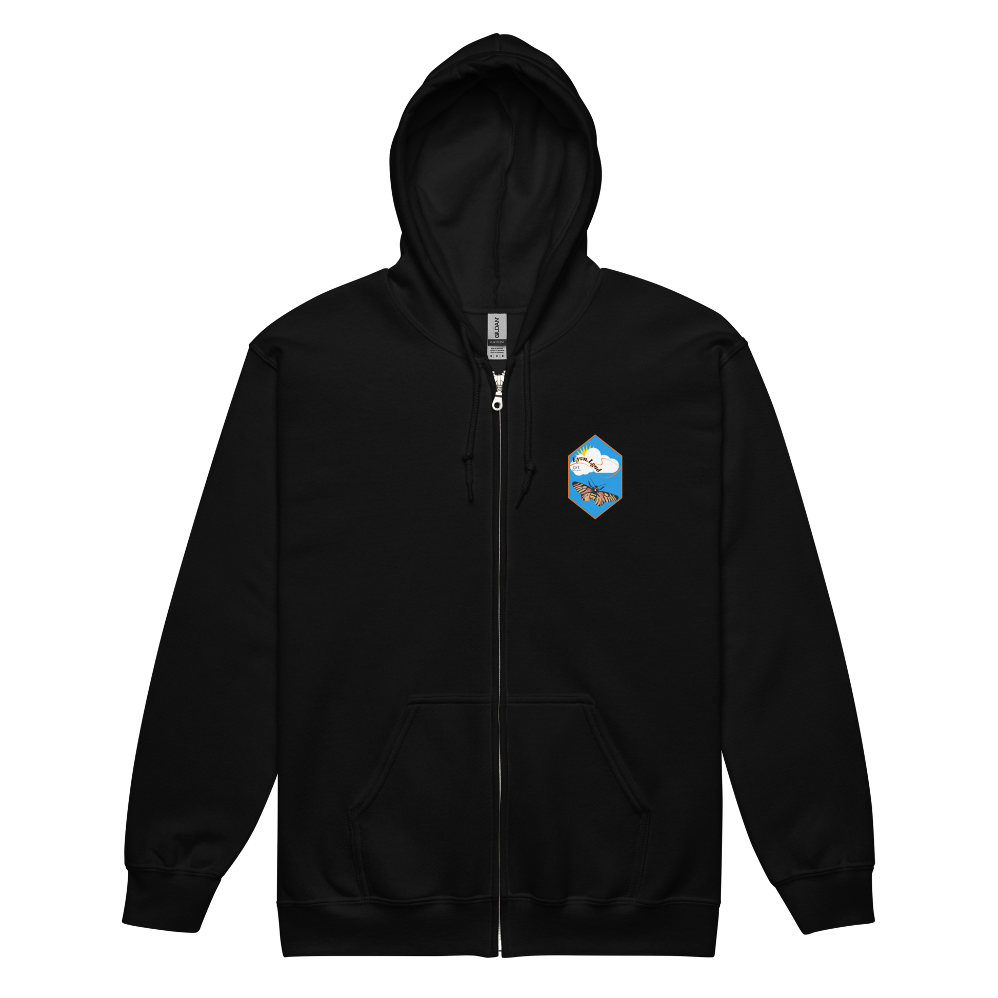 LYVN.LGND Jordan Unisex heavy zip hoodie My Store