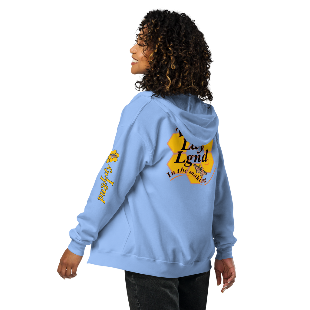 LDY.LGND heavy blend zip hoodie Lyvnlgndclo