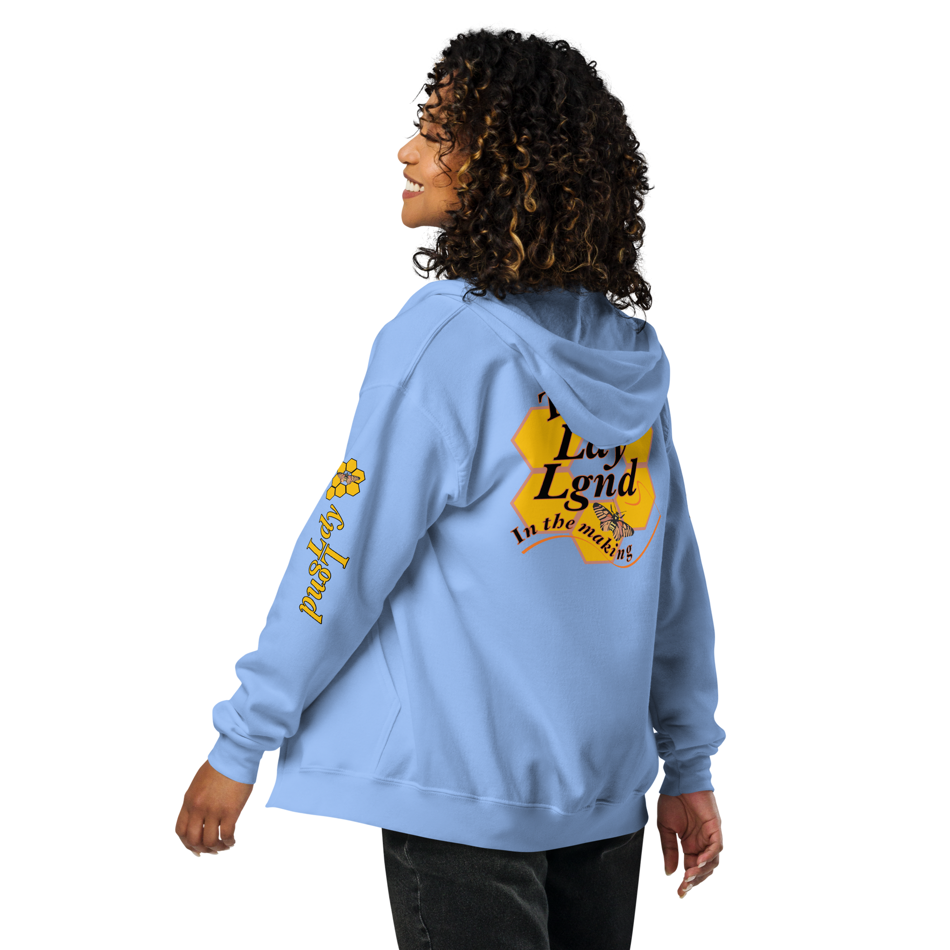 LDY.LGND heavy blend zip hoodie Lyvnlgndclo