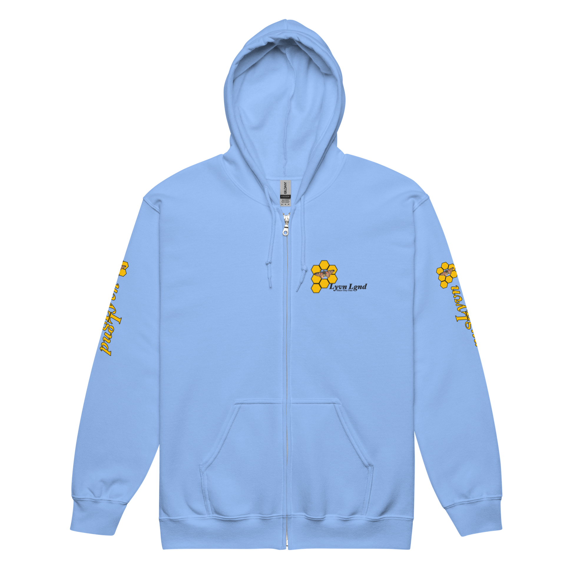 LYVN.LGND Unisex heavy blend zip hoodie Lyvnlgndclo