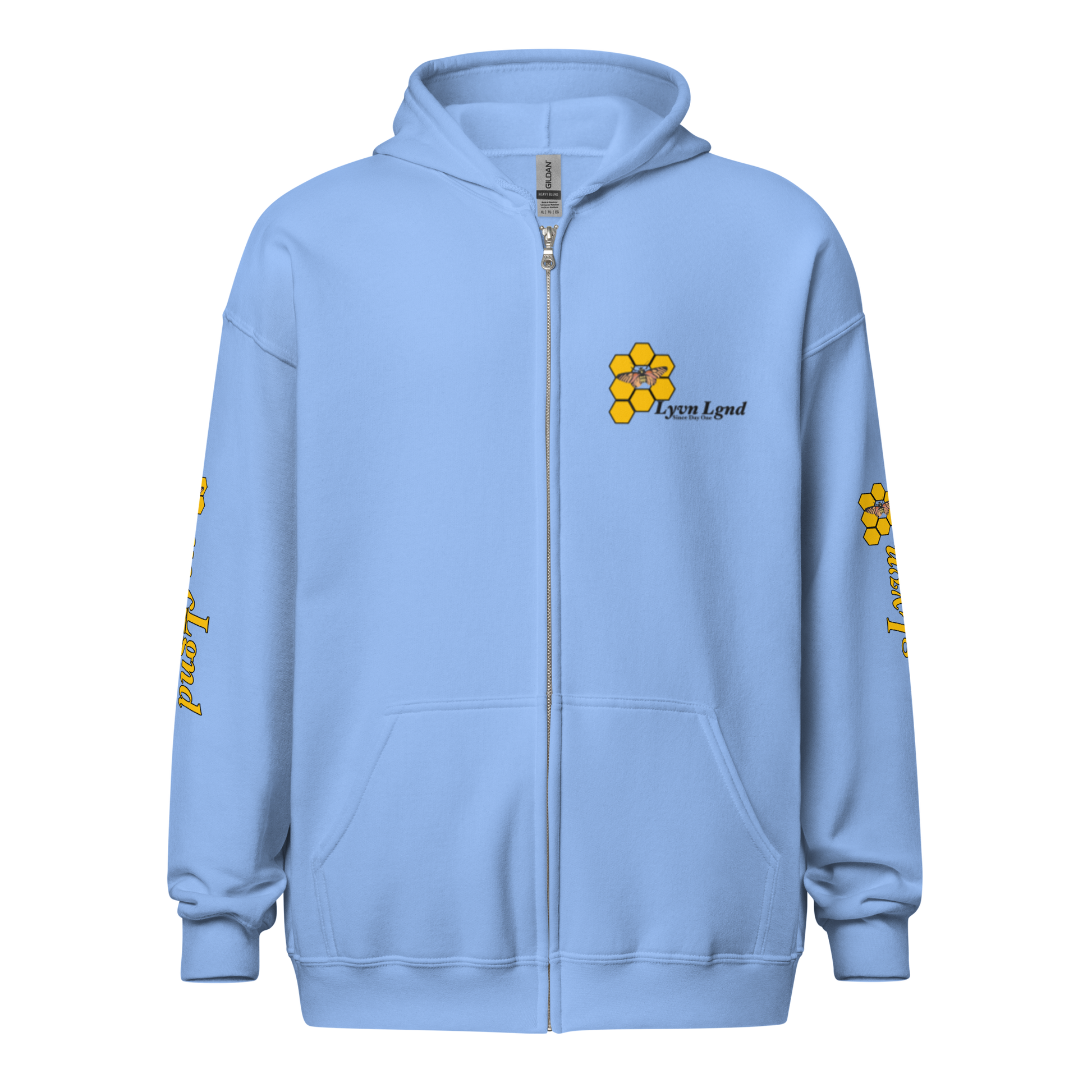 LYVN.LGND Unisex heavy blend zip hoodie Lyvnlgndclo