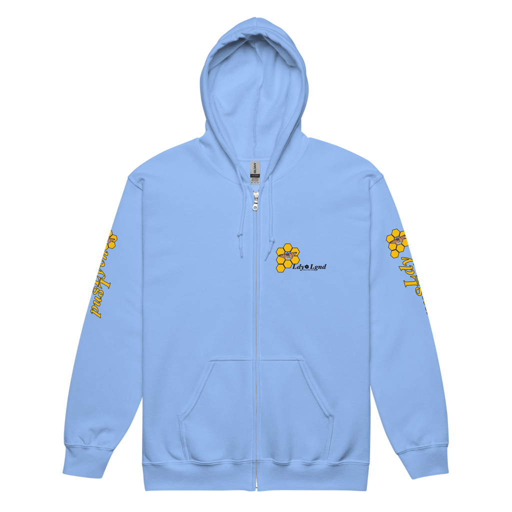 LDY.LGND heavy blend zip hoodie Lyvnlgndclo