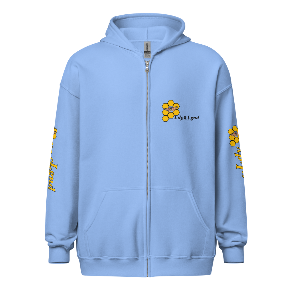 LDY.LGND heavy blend zip hoodie Lyvnlgndclo