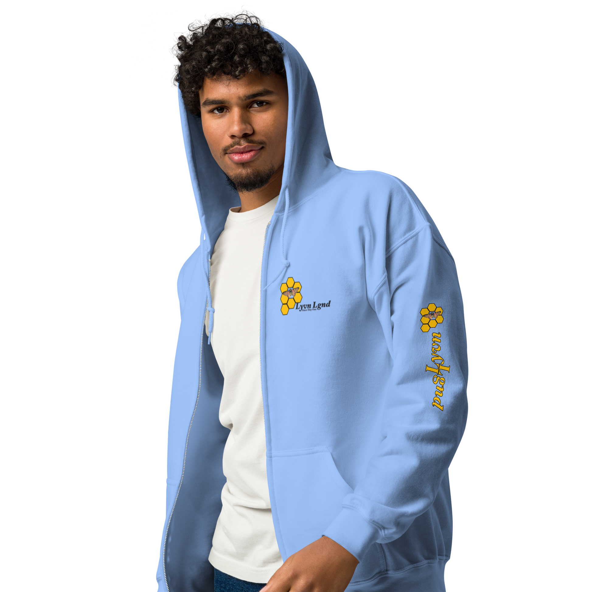 LYVN.LGND Unisex heavy blend zip hoodie Lyvnlgndclo