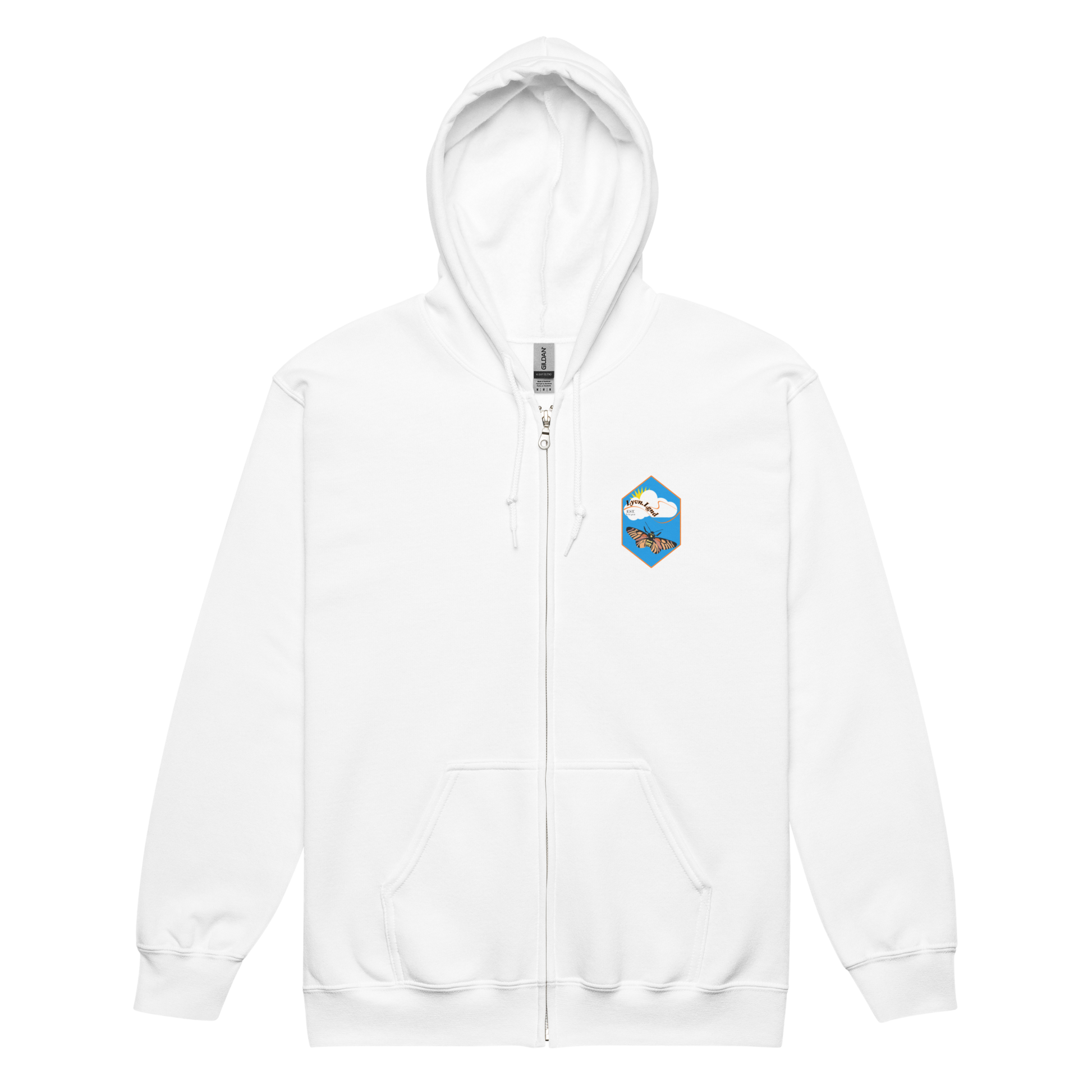 LYVN.LGND Jordan Unisex heavy zip hoodie My Store