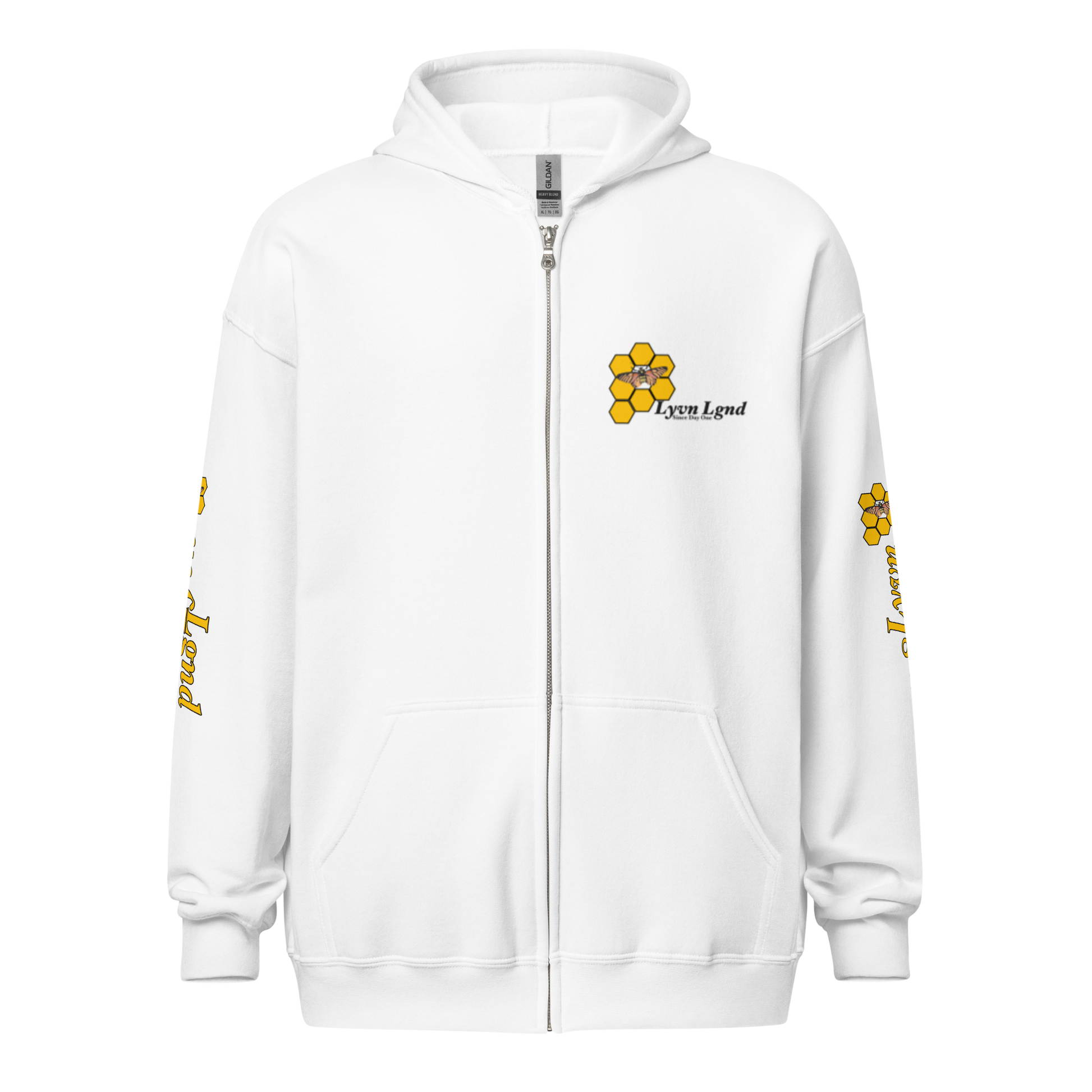 LYVN.LGND Unisex heavy blend zip hoodie Lyvnlgndclo