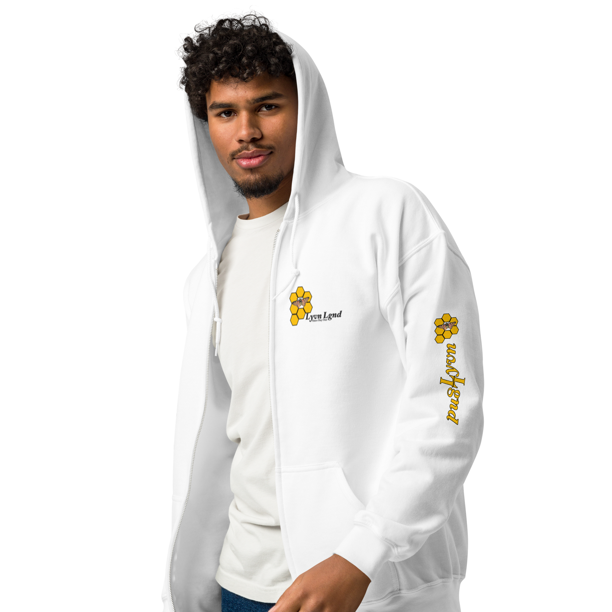 LYVN.LGND Unisex heavy blend zip hoodie Lyvnlgndclo